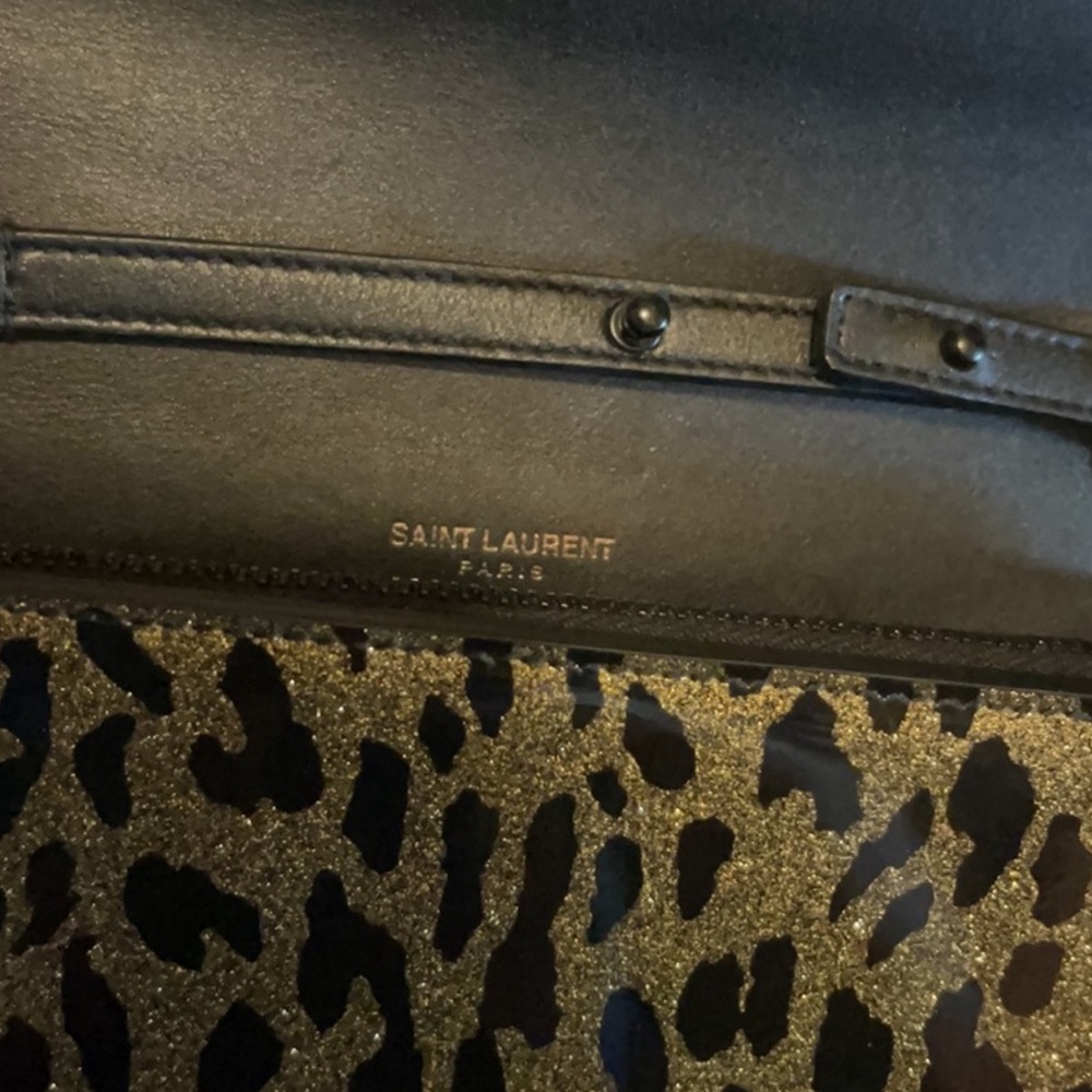 YSL Leopard Chain Purse Wallet - Picture 9 of 10